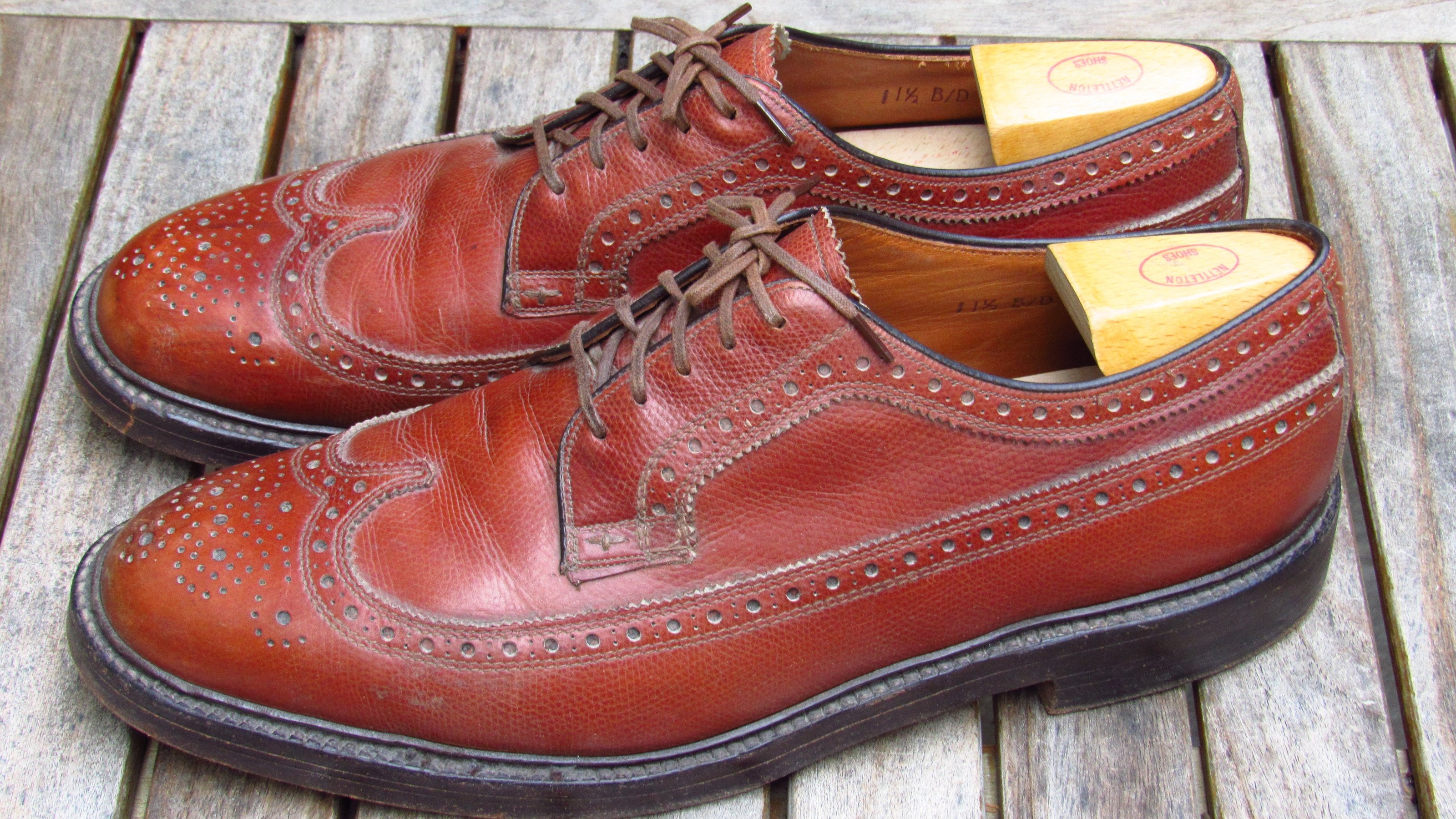 Old vintage shoes