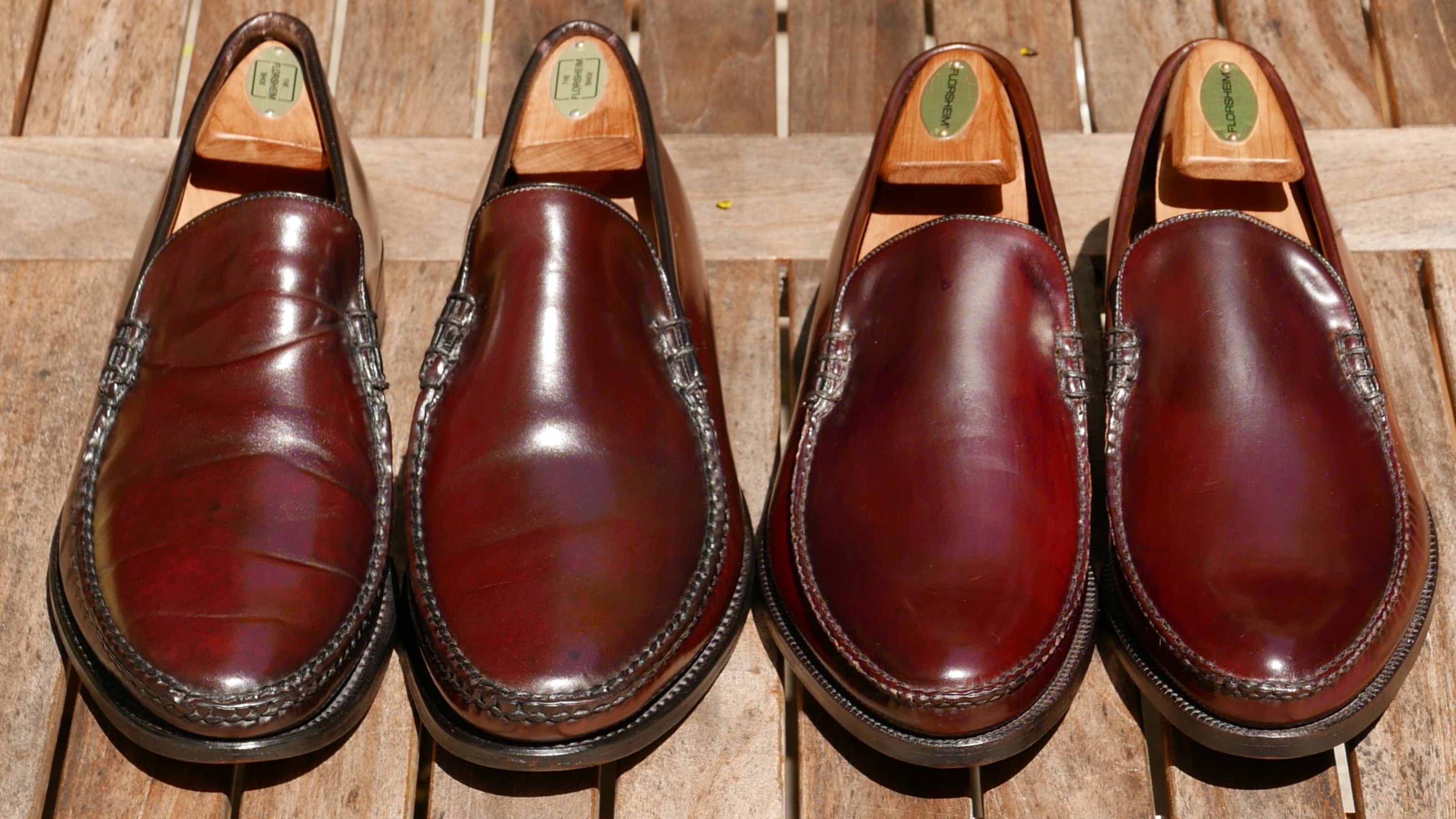 Florsheim cordovan sale shoes