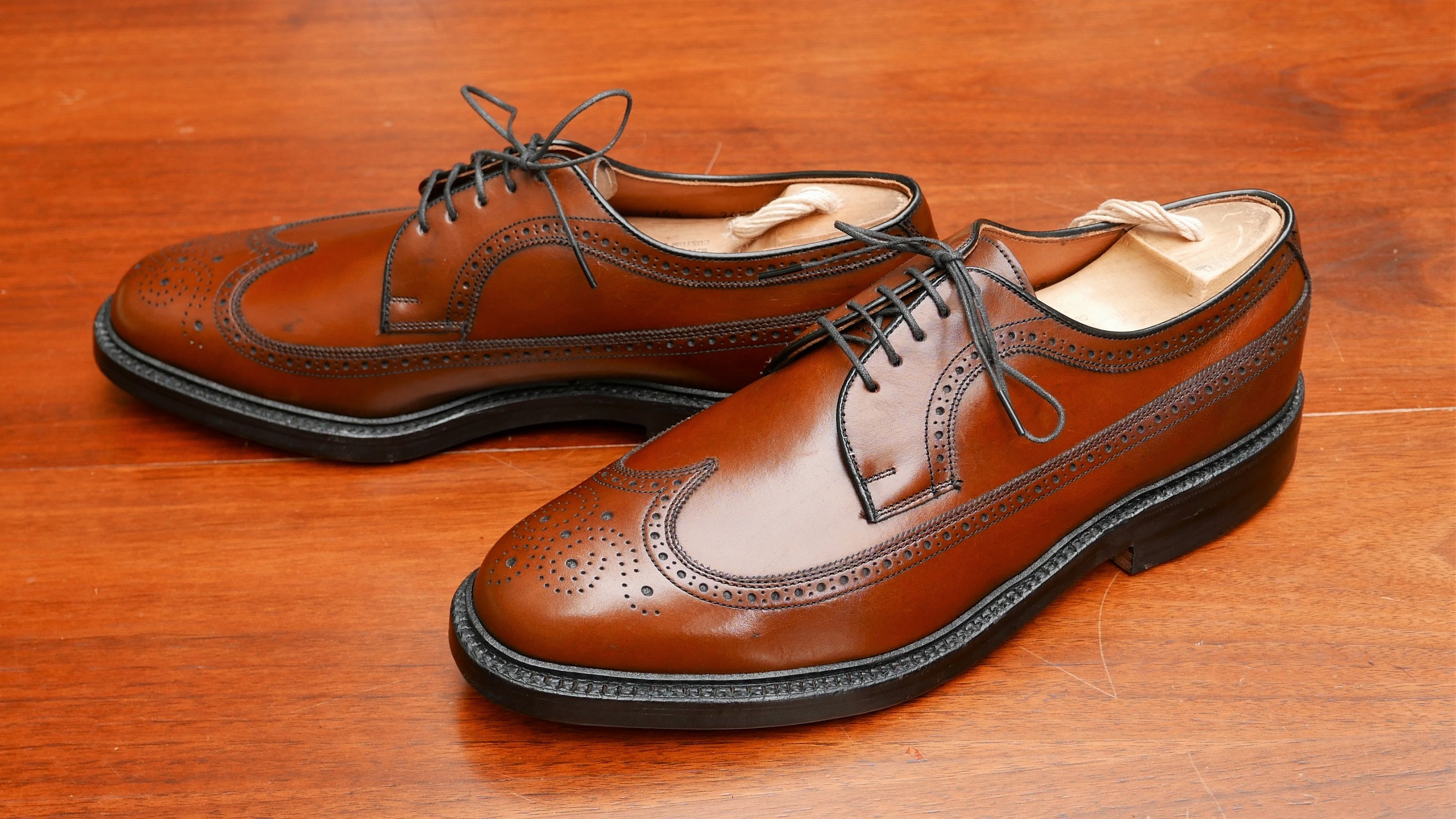 Lloyd & Haig Custom Built Long Wing Bluchers